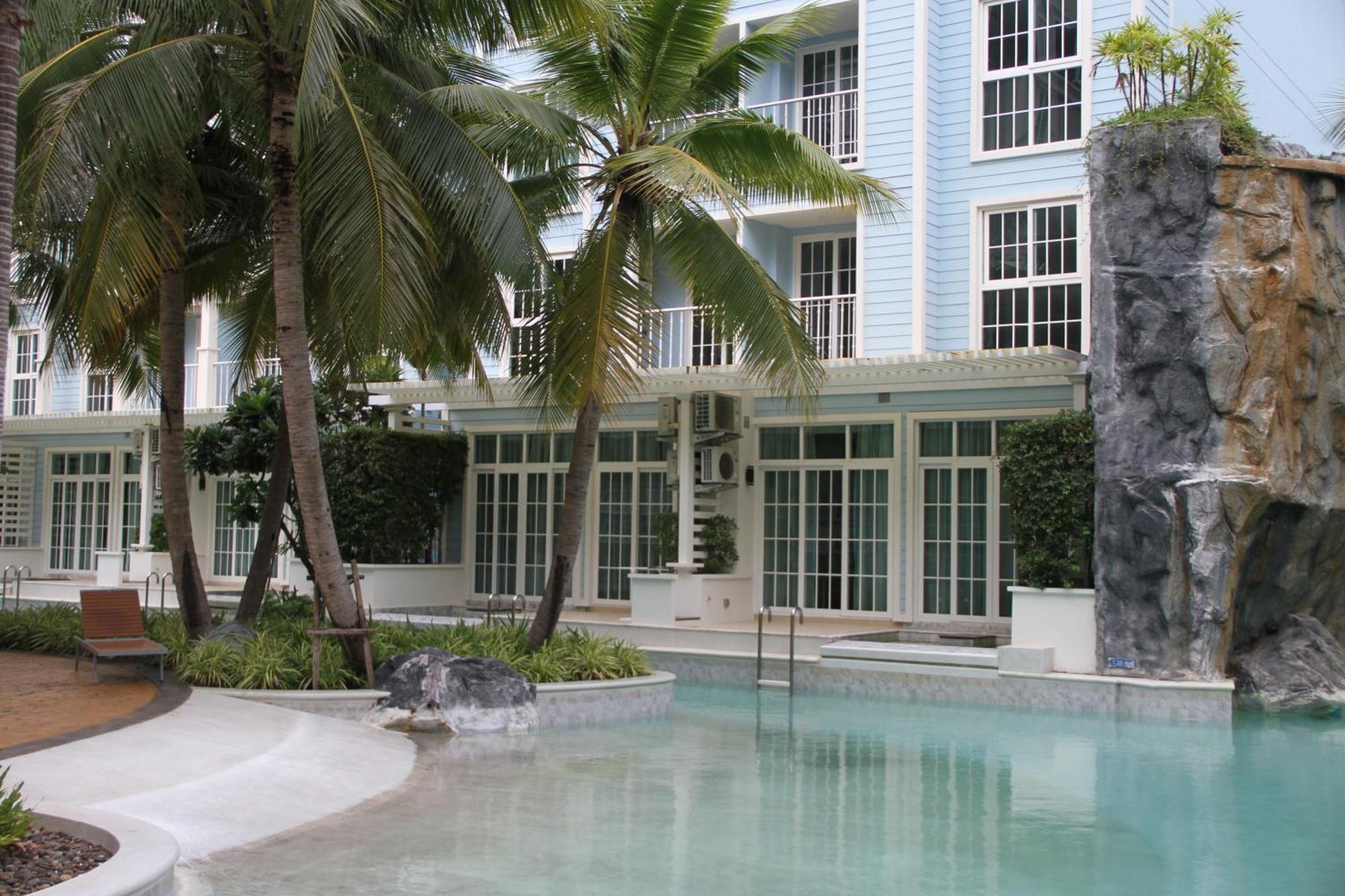 Grand Florida芭提雅带免费游泳池温泉桑拿浴和健身房瑜伽室私家海滩公寓e206 Na Chom Thian Exterior photo